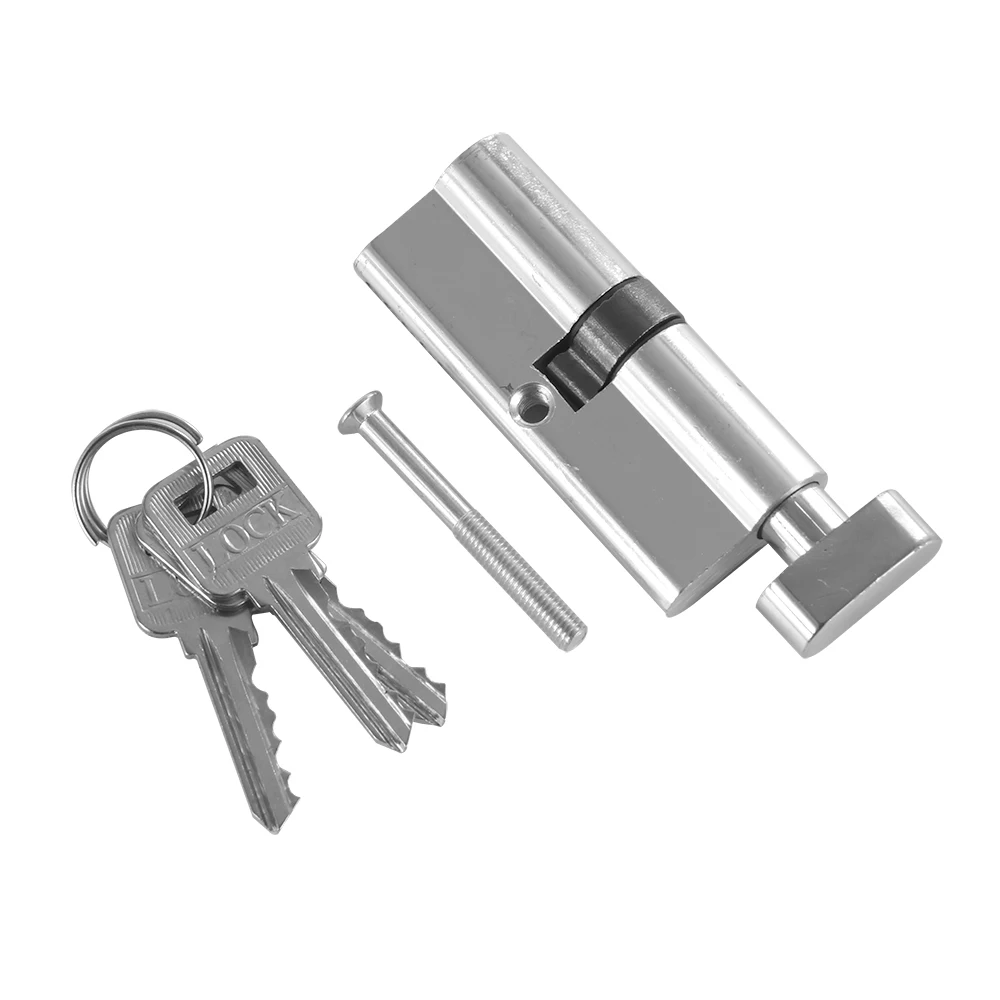 High Quality Aluminum Door Cylinder Lock Home Security Anti-Snap Anti-Drill Door Lock With 3 Keys Silver Tone Set Tools
High Quality Aluminum Door Cylinder Lock Home Security Anti-Snap Anti-Drill Door Lock With 3 Keys Silver Tone Set Tools