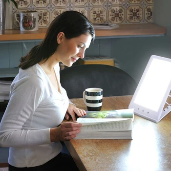 10000 Lux Bright Light with 3 Adjustable Color Light and Touch Control Brightness Energy Lamp(Daylight/White/Warm Yellow light
10000 Lux Bright Light with 3 Adjustable Color Light and Touch Control Brightness Energy Lamp(Daylight/White/Warm Yellow light