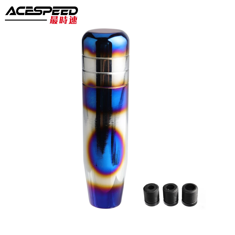 13cm Aluminum Car Titanium Style Burnt Blue Gear Shift Knob Shifter Lever Head Universal
13cm Aluminum Car Titanium Style Burnt Blue Gear Shift Knob Shifter Lever Head Universal