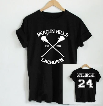Beacon Hills Lacrosse Shirt front Beacon Hills Lacrosse black Stilinski 24 Letter Print Women Tshirts Cotton Casual Funny tees
Beacon Hills Lacrosse Shirt front Beacon Hills Lacrosse black Stilinski 24 Letter Print Women Tshirts Cotton Casual Funny tees