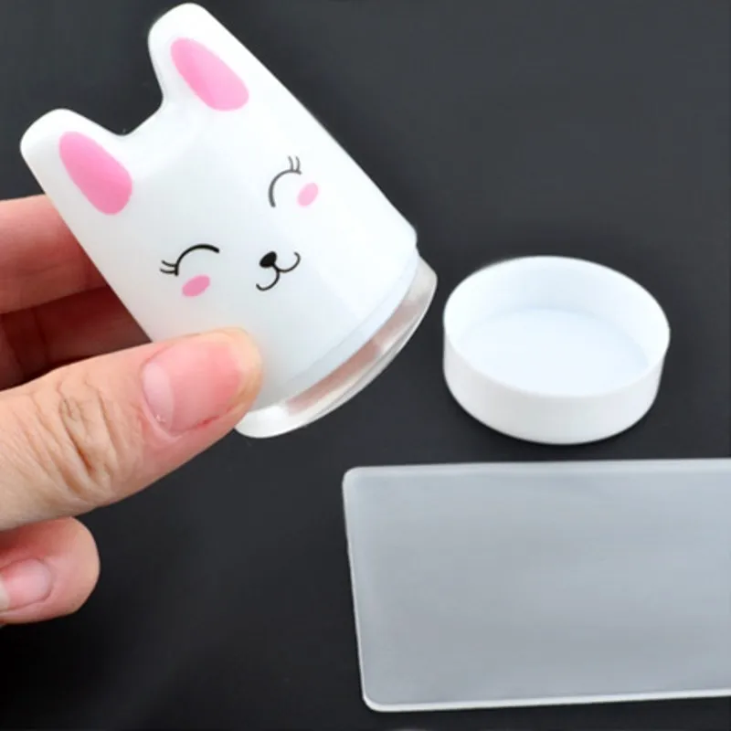 1 Set Cute Rabbit Bunny Silicone Nail Stamper with Nail Scrapers Nail Stamp Plates Manicure Nail Art Tool Set Nail Stamp M#
1 Set Cute Rabbit Bunny Silicone Nail Stamper with Nail Scrapers Nail Stamp Plates Manicure Nail Art Tool Set Nail Stamp M#