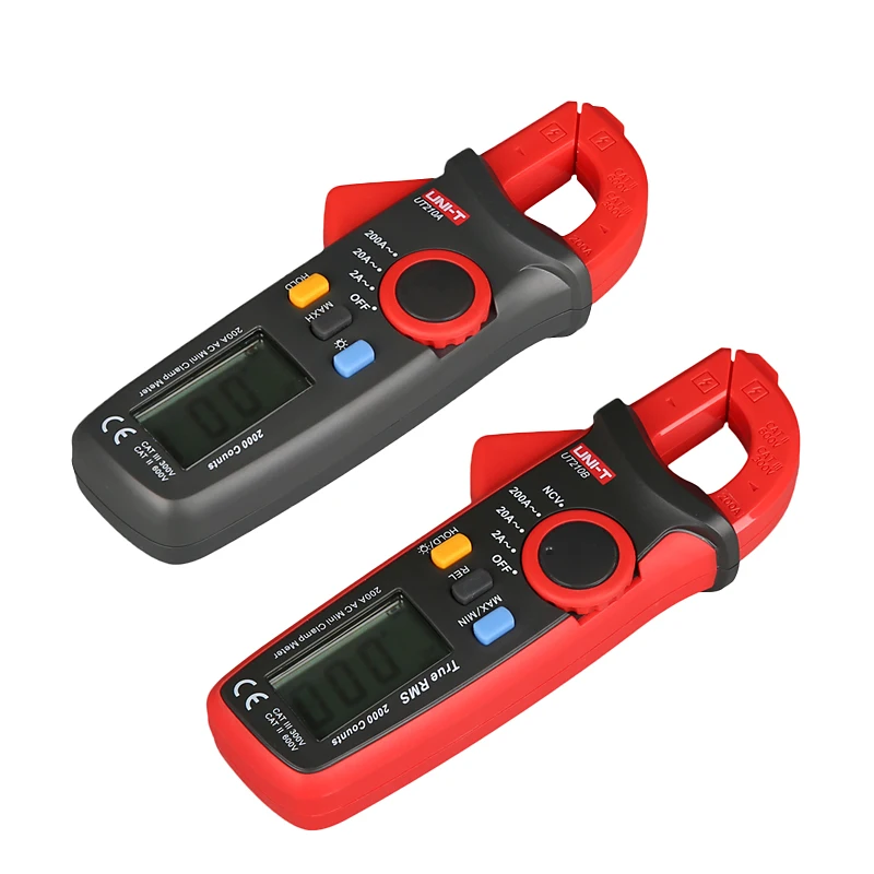 UNI-T Mini Digital Clamp Meters UT210A UT210B UT210C UT210D UT210E True RMS Auto Range VFC Capacitance Non Contact Multimeter
UNI-T Mini Digital Clamp Meters UT210A UT210B UT210C UT210D UT210E True RMS Auto Range VFC Capacitance Non Contact Multimeter