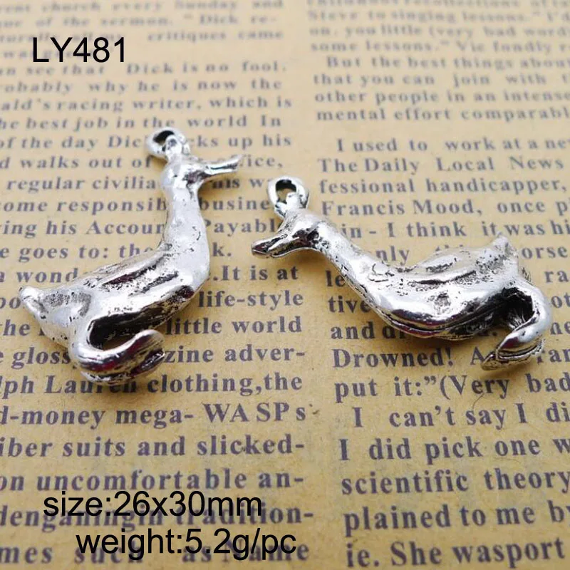 25pcs/lot 26*30mm Antique Silver Plated Zinc Alloy Charms Lovely Duck Pendants For DIY Choker Jewelry Making Findings
25pcs/lot 26*30mm Antique Silver Plated Zinc Alloy Charms Lovely Duck Pendants For DIY Choker Jewelry Making Findings