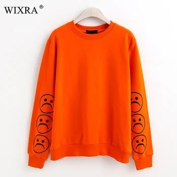 Wixra Casual Sweatshirt 2018 Spring Autumn New O-Neck Long Sleeve Loose Crying Face Hoodies Women Sweatshirts Pullovers
Wixra Casual Sweatshirt 2018 Spring Autumn New O-Neck Long Sleeve Loose Crying Face Hoodies Women Sweatshirts Pullovers