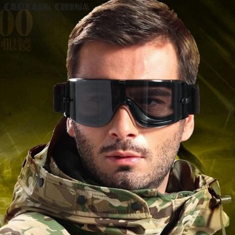 Airsoft Paintball Tactical Sunglasses Army Military Goggles CS Game Shooting Goggles Black Tan Green 3 Lens Tactical Goggles
Airsoft Paintball Tactical Sunglasses Army Military Goggles CS Game Shooting Goggles Black Tan Green 3 Lens Tactical Goggles