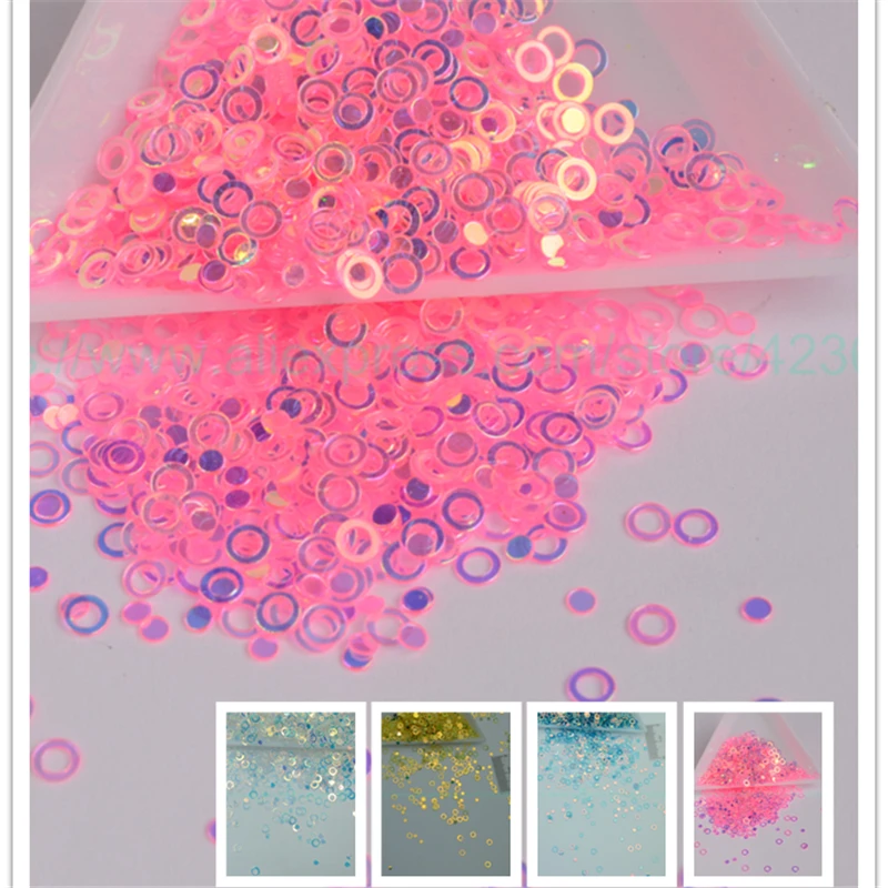 25g 3mm Brilliant Color Hollow Round Shaped PVC Loose Sequins For Crafts Paillettes Sewing Decoration Kid DIY Accessory Nail Art
25g 3mm Brilliant Color Hollow Round Shaped PVC Loose Sequins For Crafts Paillettes Sewing Decoration Kid DIY Accessory Nail Art
