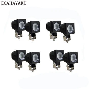 ECAHAYAKU 4pcs 10W led work light bar lamp car Trucks off road 4X4 ATV 4WD motorcycle tractor Driving fog lights spot flood
ECAHAYAKU 4pcs 10W led work light bar lamp car Trucks off road 4X4 ATV 4WD motorcycle tractor Driving fog lights spot flood