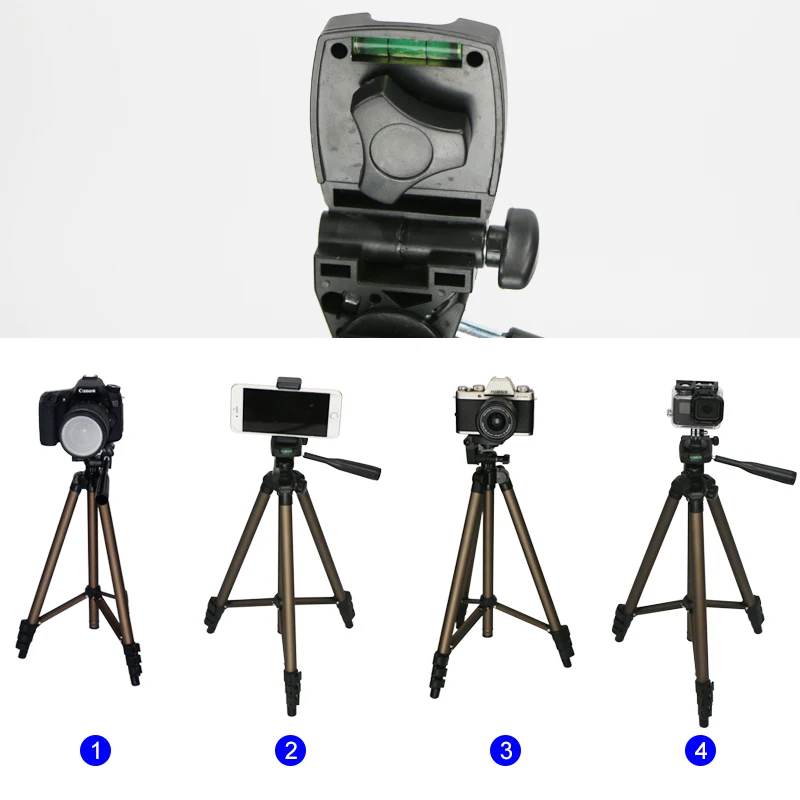 Profesional Camera Tripod Stand for Canon Nikon Sony DSLR Camera Camcorder Mini Protable Tripod For Phone Camera
Profesional Camera Tripod Stand for Canon Nikon Sony DSLR Camera Camcorder Mini Protable Tripod For Phone Camera
