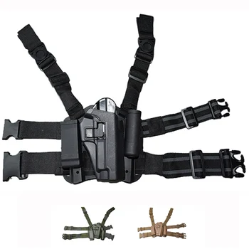 Tactical Leg Thigh Holster W/ Magazine & Flashlight Pouch For Sig Sauer P226 Gun Holster Right Hand Quick Drop Tactical Holster
Tactical Leg Thigh Holster W/ Magazine & Flashlight Pouch For Sig Sauer P226 Gun Holster Right Hand Quick Drop Tactical Holster