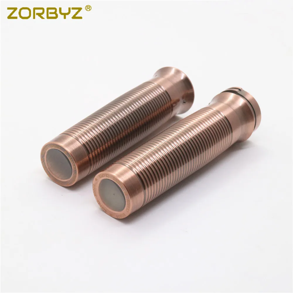 ZORBYZ CNC 1" 25mm Copper Rough Crafts Handlebar Hand Grips For Harley Sportster XL 883 1200 48 Softail Dyna Touring Motorcycle
ZORBYZ CNC 1" 25mm Copper Rough Crafts Handlebar Hand Grips For Harley Sportster XL 883 1200 48 Softail Dyna Touring Motorcycle