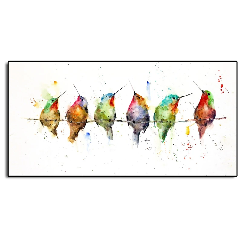 Hummingbird On A Wire Minimalist Watercolor Art Canvas Poster Painting Wall Picture Print Modern Home Bedroom Decoration Artwork
Hummingbird On A Wire Minimalist Watercolor Art Canvas Poster Painting Wall Picture Print Modern Home Bedroom Decoration Artwork