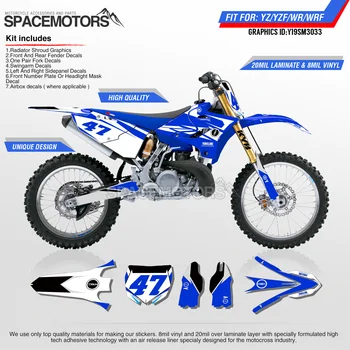 MotoSpace Customized Team Graphics Backgrounds Decals 3M Custom Stickers For YAMAHA YZ125 YZ250 Two Stroke 96-01 02-14 15-19 033
MotoSpace Customized Team Graphics Backgrounds Decals 3M Custom Stickers For YAMAHA YZ125 YZ250 Two Stroke 96-01 02-14 15-19 033