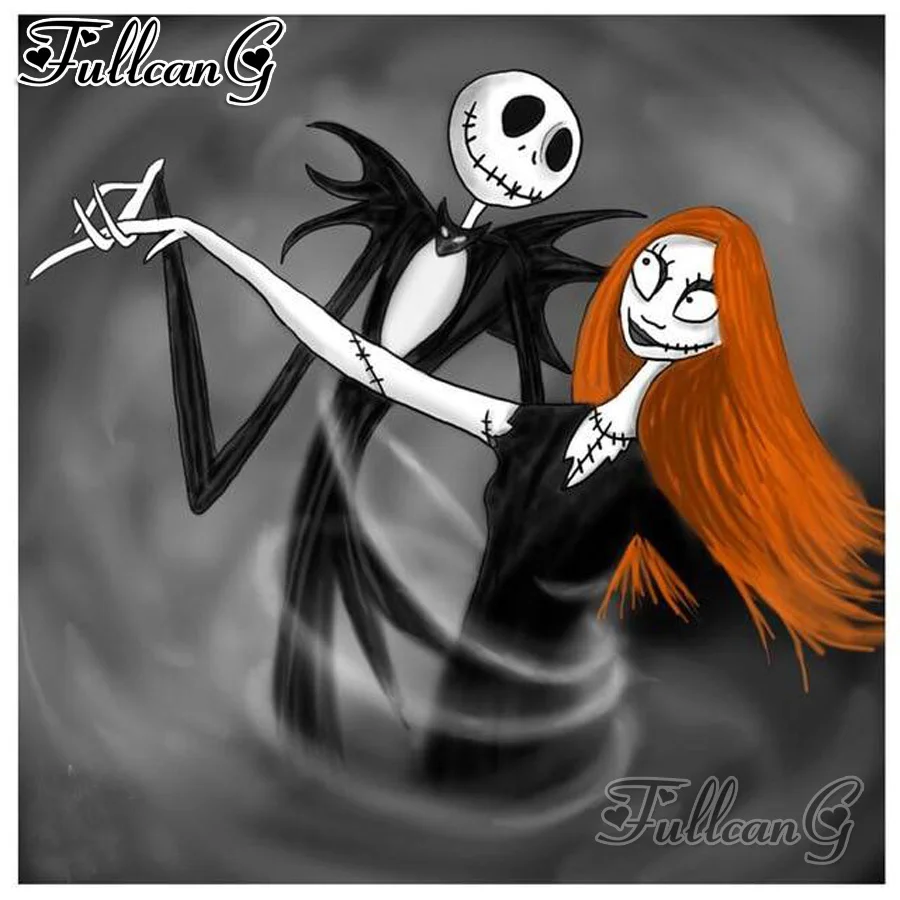 FULLCANG 5d diy full square/round drill diamond painting jack and sally mosaic embroidery sale resin craft kit home decor FC593
FULLCANG 5d diy full square/round drill diamond painting jack and sally mosaic embroidery sale resin craft kit home decor FC593