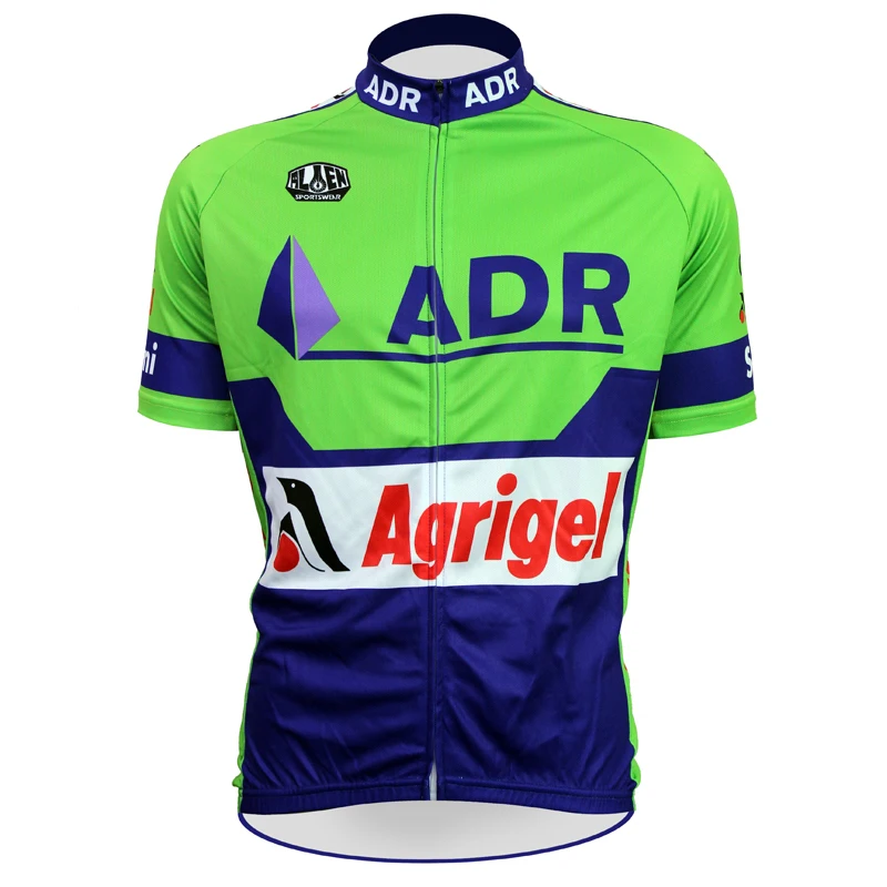New ADR Agrigel Alien SportsWear Mens Cycling Jersey Cycling Clothing Bike Shirt Size 2XS TO 5XL