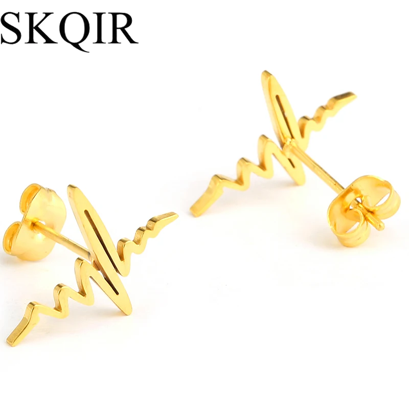 3 Colors Cute Wave Heartbeat Stud Earrings 2019 Summer Fashion Pretty Aretes Medical Jewelery Earring For Girl Gift Love Brincos
3 Colors Cute Wave Heartbeat Stud Earrings 2019 Summer Fashion Pretty Aretes Medical Jewelery Earring For Girl Gift Love Brincos