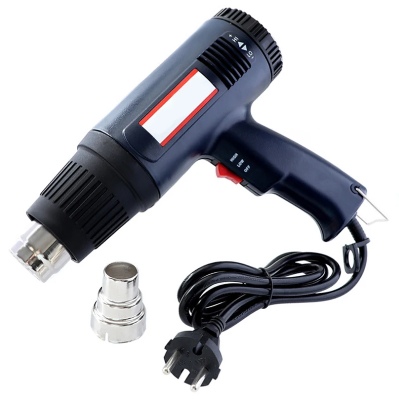 Temperature Adjustable 1500W Industrial Electric Heat Tool Handheld Hot Air Tools For Wallpaper Paint Stripp Eu Plug
Temperature Adjustable 1500W Industrial Electric Heat Tool Handheld Hot Air Tools For Wallpaper Paint Stripp Eu Plug