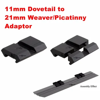Vector Optics Compact 11mm Dovetail to 21mm Weaver Rail Picatinny Mount Adapter for Hunting Gun Airgun Shotgun Accessories
Vector Optics Compact 11mm Dovetail to 21mm Weaver Rail Picatinny Mount Adapter for Hunting Gun Airgun Shotgun Accessories