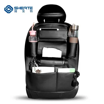 SHEATE Car seat back organizer Auto storage pocket Multi Leather bags Umbrella Tissue Key Drink bottle Phone collector bag Hook
SHEATE Car seat back organizer Auto storage pocket Multi Leather bags Umbrella Tissue Key Drink bottle Phone collector bag Hook