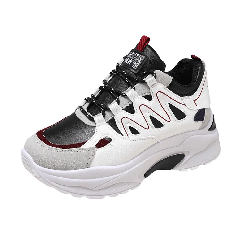 SAGACE Fashion Women Lace Up Mix Color princess Neutral Breathable Cool Wedges Shoes Thick-Soled Mixed Colors Sport Shoes May 31
SAGACE Fashion Women Lace Up Mix Color princess Neutral Breathable Cool Wedges Shoes Thick-Soled Mixed Colors Sport Shoes May 31