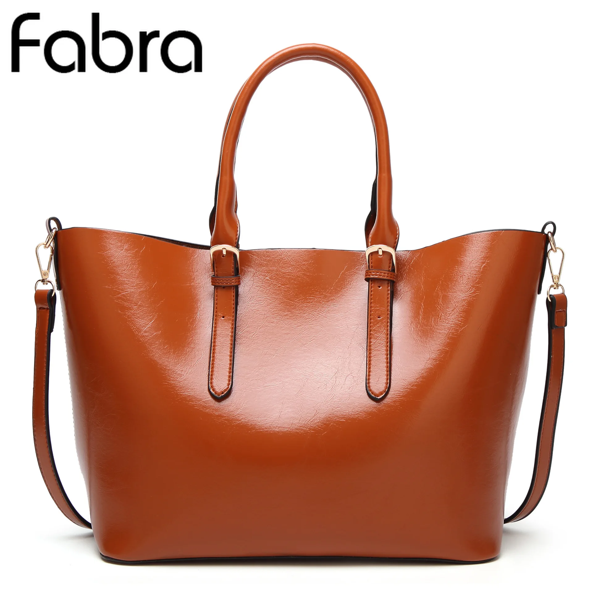 Fabra New Solid Color Women Handbags Oil Wax PU Leather Women Messenger Bag Shoulder Hobo Tote Bags Bolsas Mujer Brown
Fabra New Solid Color Women Handbags Oil Wax PU Leather Women Messenger Bag Shoulder Hobo Tote Bags Bolsas Mujer Brown