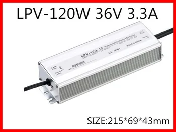 120W 36V 3.3A LED constant voltage waterproof switching power supply IP67 for led drive LPV-120-36
120W 36V 3.3A LED constant voltage waterproof switching power supply IP67 for led drive LPV-120-36