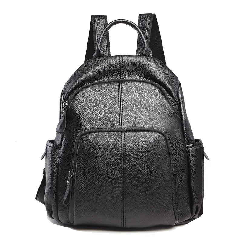 Black Women Backpack 100% Genuine Leather Practical Travel Bag Big Schoolbag For Girls Fashion Female Knapsack Laptop 2019 C844
Black Women Backpack 100% Genuine Leather Practical Travel Bag Big Schoolbag For Girls Fashion Female Knapsack Laptop 2019 C844