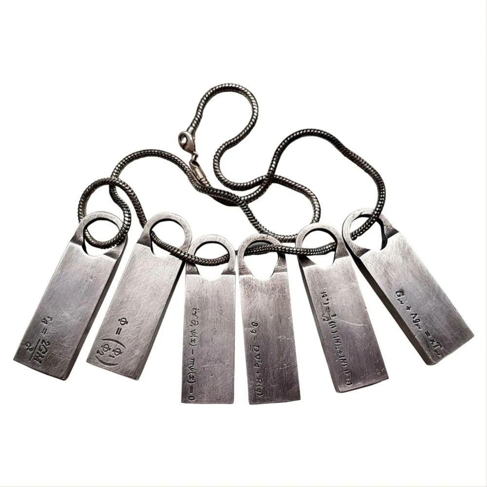 Death Stranding Norman Reedus Fomulas Necklace Alloy Plate Cosplay Metal Pendant Keychian
Death Stranding Norman Reedus Fomulas Necklace Alloy Plate Cosplay Metal Pendant Keychian