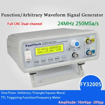 Digital DDS Function Generator High Precision Signal Generator Dual-channel Frequency Generator Sine Wave 12Bits 250MSa/s 24MHz
Digital DDS Function Generator High Precision Signal Generator Dual-channel Frequency Generator Sine Wave 12Bits 250MSa/s 24MHz