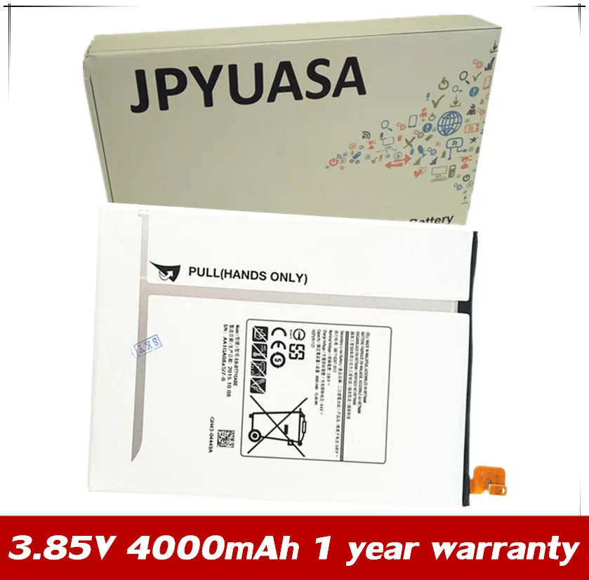 7XINbox 3.85V 4000mAh EB-BT710ABE Replacement Battery For Samsung GALAXY Tab S2 8.0 T710 T715 LTE SM-T715C
7XINbox 3.85V 4000mAh EB-BT710ABE Replacement Battery For Samsung GALAXY Tab S2 8.0 T710 T715 LTE SM-T715C