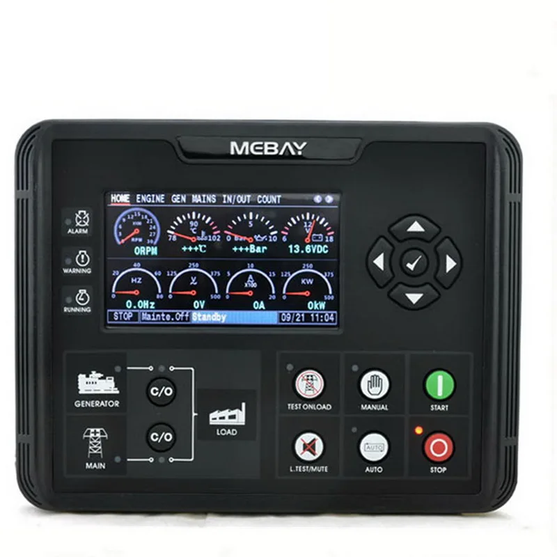 DC70D 4.3 inch LCD display Generator Set Controller for Diesel Gasoline Gas Genset Parameters Monitor
DC70D 4.3 inch LCD display Generator Set Controller for Diesel Gasoline Gas Genset Parameters Monitor