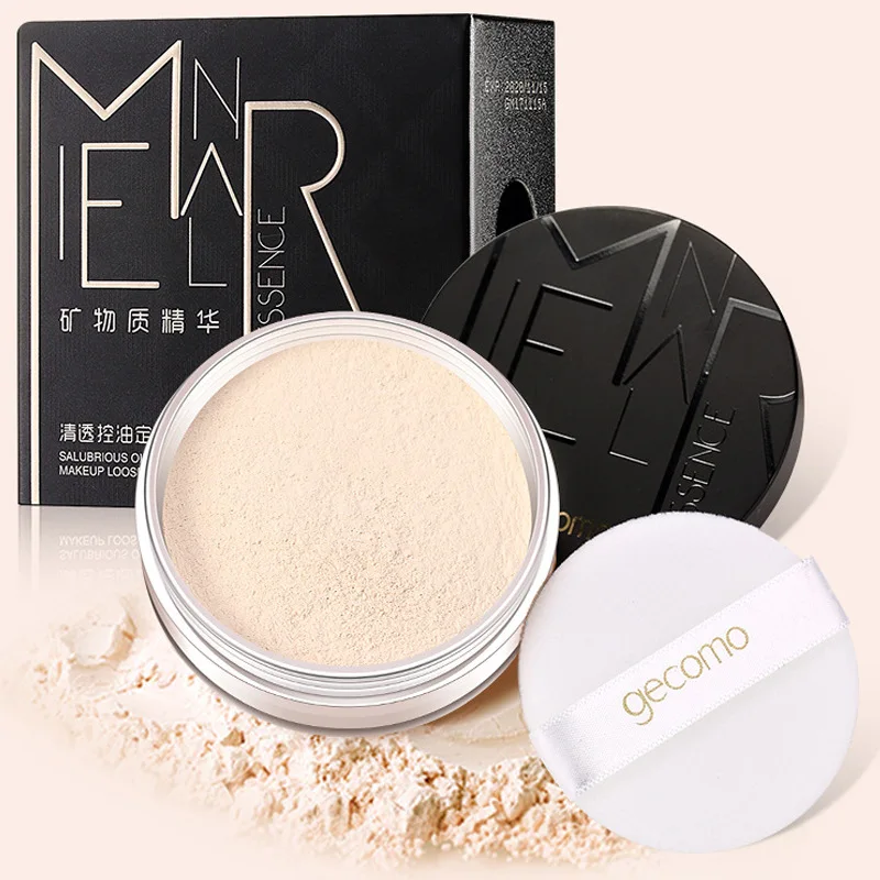 Professional Face Powder Base Waterproof Whitening Minerals Oil Control Translucent Transparent Setting Loose Makeup Powders
Professional Face Powder Base Waterproof Whitening Minerals Oil Control Translucent Transparent Setting Loose Makeup Powders