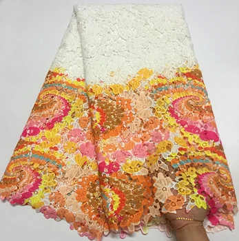 Very beautiful printing water-soluble Lace Fabric High Quality multiple color African Guipure Lace Fabric For Party Dress
Very beautiful printing water-soluble Lace Fabric High Quality multiple color African Guipure Lace Fabric For Party Dress