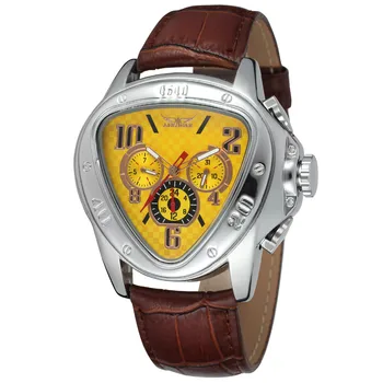 JARAGAR Triangle Shape Dial Mens Watches Designer Watch Auto Date 24 Hour Display Automatic Mechanical Male Relogio
JARAGAR Triangle Shape Dial Mens Watches Designer Watch Auto Date 24 Hour Display Automatic Mechanical Male Relogio