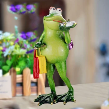 New Strange New Craft Gift Shopping Frog Decoration Home Resin Office Landscape Modeling Decoration
New Strange New Craft Gift Shopping Frog Decoration Home Resin Office Landscape Modeling Decoration