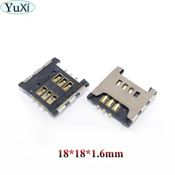 YuXi 20pcs SIM Card Slot Reader Holder Connector SIM Card Socket for samsung I9000 i699 3520 S6358 S6108 S6102 card Connector
YuXi 20pcs SIM Card Slot Reader Holder Connector SIM Card Socket for samsung I9000 i699 3520 S6358 S6108 S6102 card Connector