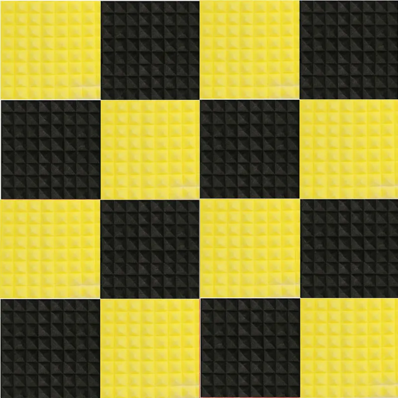 16PCS Black+Yellow Sound Absorption Pyramid Studio Foam Sponge Polyurethane Foam Sponge Acoustic Material For Noisy Occasion
16PCS Black+Yellow Sound Absorption Pyramid Studio Foam Sponge Polyurethane Foam Sponge Acoustic Material For Noisy Occasion