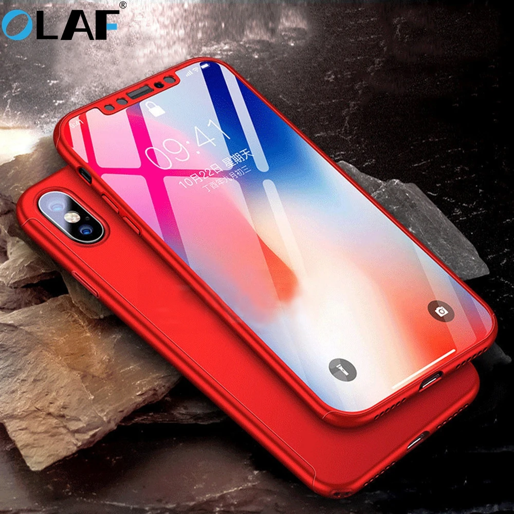 360 Protective Case for iPhone 6 6 S 7 8 Plus 5 5S SE Hardened Front Glass Back Case Full Body Protection Protective Case Shells
360 Protective Case for iPhone 6 6 S 7 8 Plus 5 5S SE Hardened Front Glass Back Case Full Body Protection Protective Case Shells