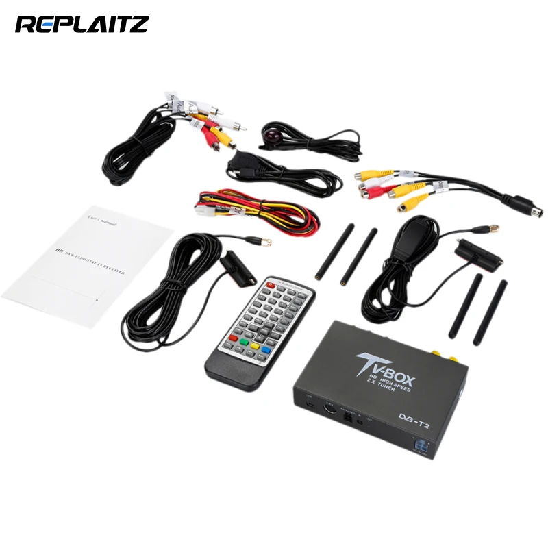High Speed H.264 HD DVB-T2 Digital Car TV Box Receiver TV and Radio Channels Mobile Auto Television Box for Car Travelling
High Speed H.264 HD DVB-T2 Digital Car TV Box Receiver TV and Radio Channels Mobile Auto Television Box for Car Travelling