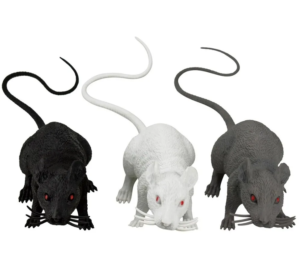 3Pieces Halloween Decor Realistic Looking Spooky Mice Rats, Super Large Mouce for Best Halloween Decoration, 3 Colors
3Pieces Halloween Decor Realistic Looking Spooky Mice Rats, Super Large Mouce for Best Halloween Decoration, 3 Colors