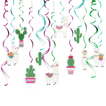 30pcs Llama Cactus Hanging Swirl Decorations, Llama Themed Birthday Party Supplies, Bolivian Peru Alpaca
30pcs Llama Cactus Hanging Swirl Decorations, Llama Themed Birthday Party Supplies, Bolivian Peru Alpaca