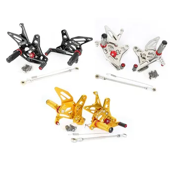 Adjustable Rearset Footrests Pegs Shift Lever Brake Pedal for Suzuki SV650 SV650S 2016 2017 2018 CNC Motorcycle Foot Rest Set
Adjustable Rearset Footrests Pegs Shift Lever Brake Pedal for Suzuki SV650 SV650S 2016 2017 2018 CNC Motorcycle Foot Rest Set