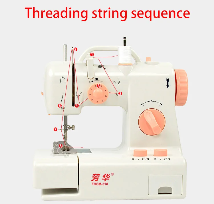 Generic Mini Electric Sewing Machine With Sewing Machines Accessories