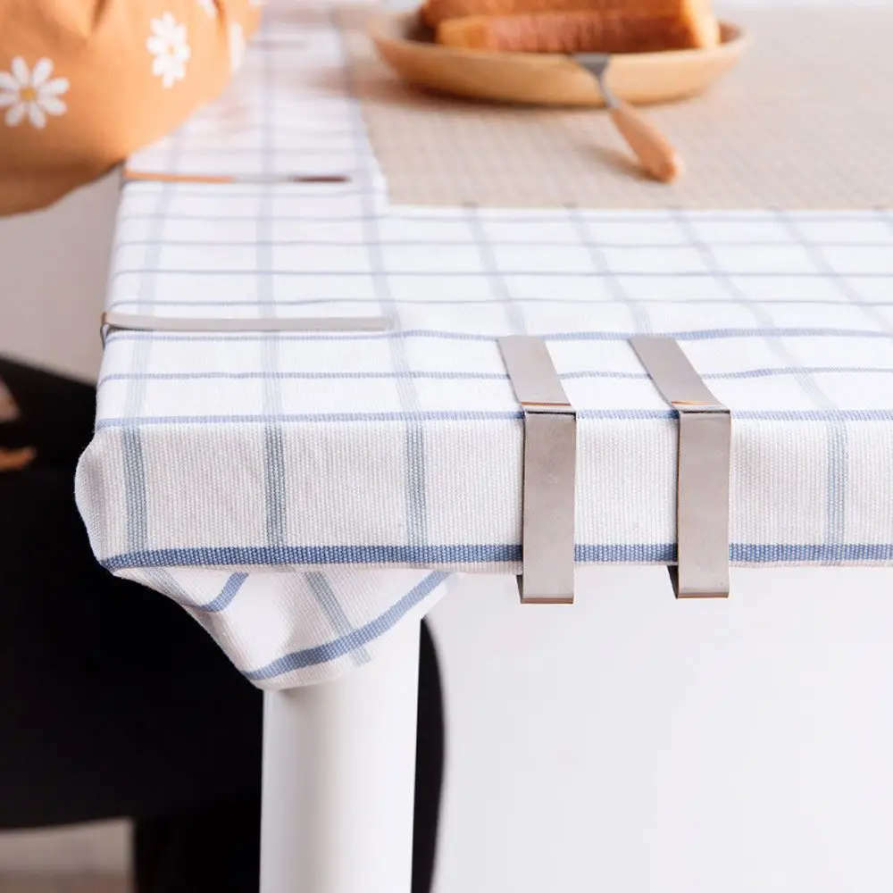 6Pcs/Pack Useful Stainless Steel Tablecloth Fixed Clamps Wedding Promenade Table Cover Holder Clip Wedding supplies
6Pcs/Pack Useful Stainless Steel Tablecloth Fixed Clamps Wedding Promenade Table Cover Holder Clip Wedding supplies