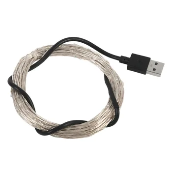 High Quality Waterproof Super Bright 10M 100LED Silver Wire Christmas Wedding String Fairy Light Lamp Powered By USB
High Quality Waterproof Super Bright 10M 100LED Silver Wire Christmas Wedding String Fairy Light Lamp Powered By USB