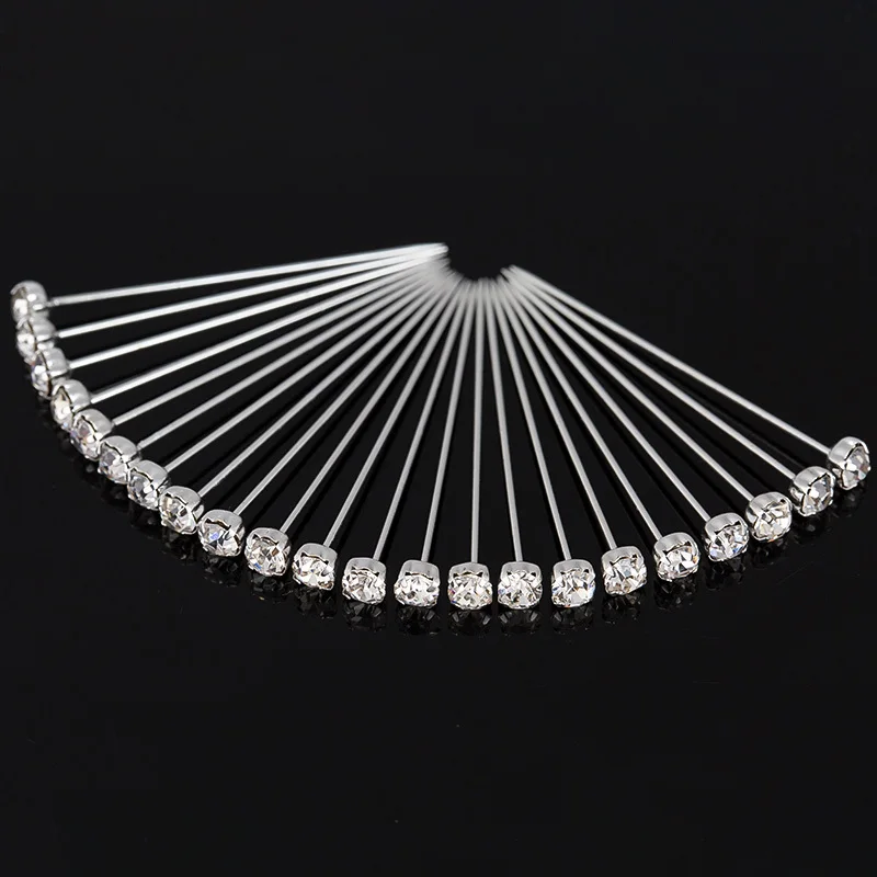 YFJEWE Women Fashion Handmade Dress Pins Round Crystal Head Dressmaking Pins Weddings Corsage Florists Sewing 72Pcs/Box H007
YFJEWE Women Fashion Handmade Dress Pins Round Crystal Head Dressmaking Pins Weddings Corsage Florists Sewing 72Pcs/Box H007