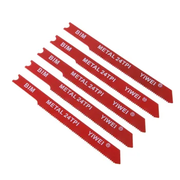 5pcs Durable U-shank BIM Bi-Metal 3'' 24 TPI Reciprocating Saw Blade Cutter For Metal Cutting
5pcs Durable U-shank BIM Bi-Metal 3'' 24 TPI Reciprocating Saw Blade Cutter For Metal Cutting