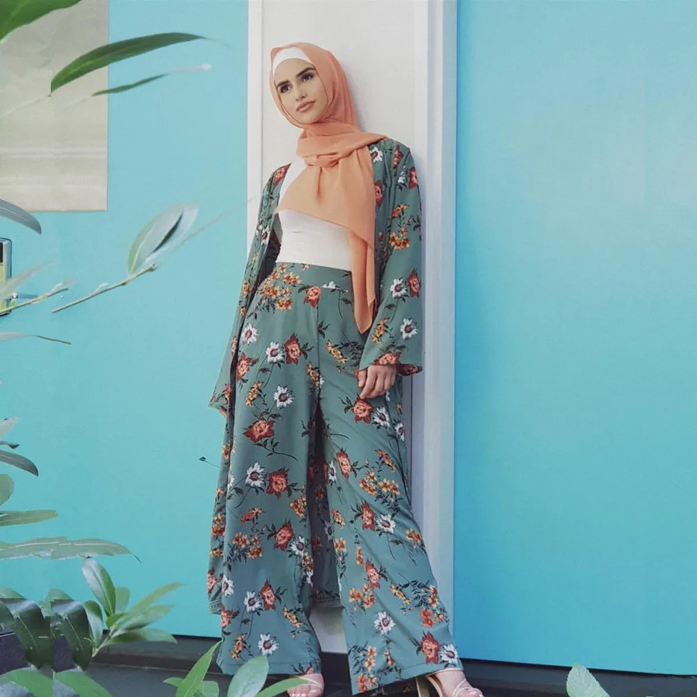 Print Suits Cardigan Abaya Full Dress Muslim Kimono Long Robe Gowns Tunic Jubah Katfan Middle East Ramadan Arab Islamic Clothing
Print Suits Cardigan Abaya Full Dress Muslim Kimono Long Robe Gowns Tunic Jubah Katfan Middle East Ramadan Arab Islamic Clothing