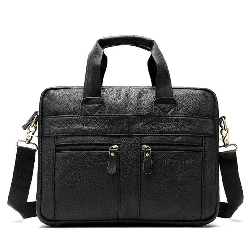 Man Briefcases Genuine Leather Fashion Laptop Notepad Shoulder Crossbody Messenger Bag Bolsa Business Travel Multi-Pocket Gifts
Man Briefcases Genuine Leather Fashion Laptop Notepad Shoulder Crossbody Messenger Bag Bolsa Business Travel Multi-Pocket Gifts