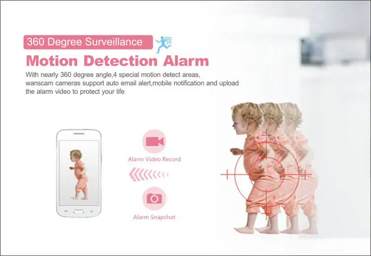 WANSCAM HW0048 WiFi 1.0MP IP Camera 5