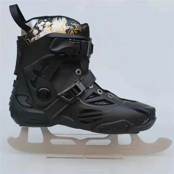 2018 Winter HOOMORE FSK Slalom Inline Ice Skates with 3mm Ice Blade Skiiing Breatheable EUR 35-45 Skating Shoes Asia European KR
2018 Winter HOOMORE FSK Slalom Inline Ice Skates with 3mm Ice Blade Skiiing Breatheable EUR 35-45 Skating Shoes Asia European KR